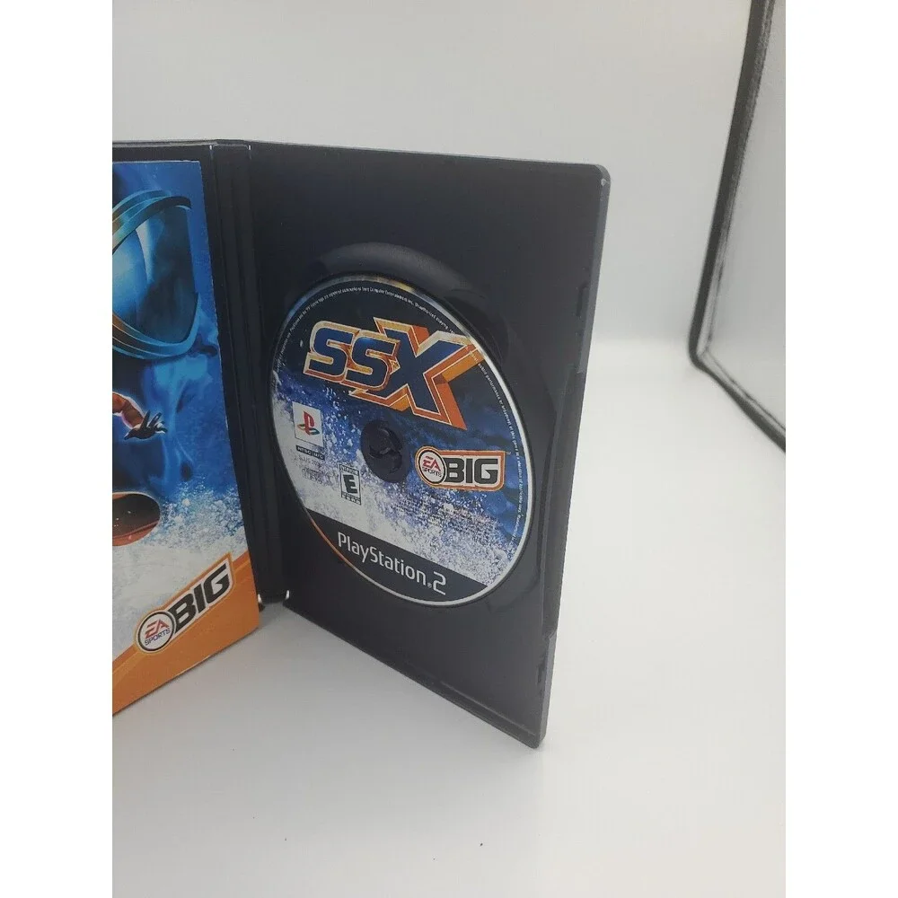 SSX BIG Sony PlayStation 2 PS2 Complete EA Sports 2000 Book Tested